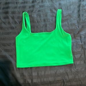 Express green top